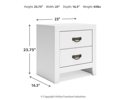 Binterglen King Panel Bed, Dresser and Nightstand