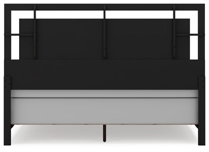 Covetown King Panel Bed, Dresser and Mirror