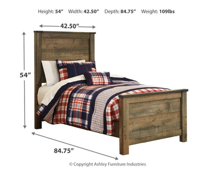 Trinell Twin Panel Bed