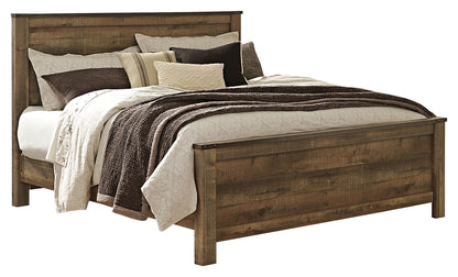 Trinell King Panel Bed, Dresser, Mirror and Nightstand