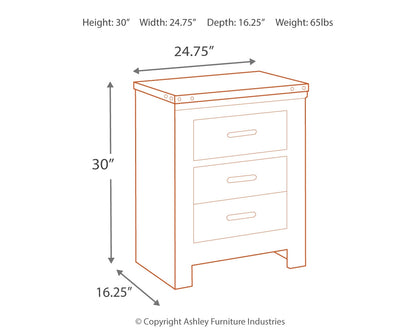 Trinell Queen Panel Bed and Nightstand