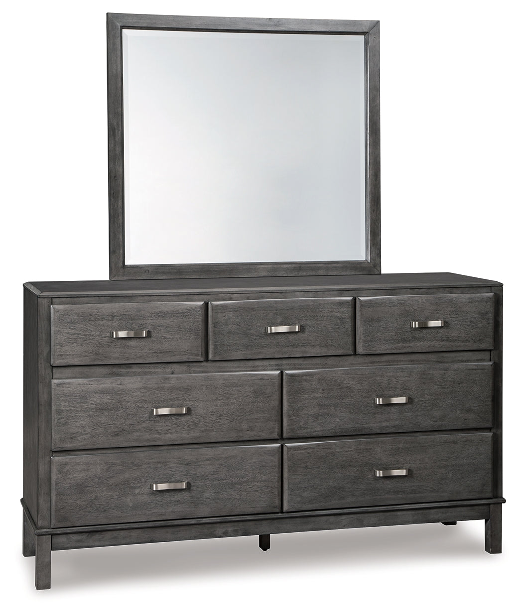 Caitbrook Queen Storage Bed, Dresser, Mirror and Nightstand