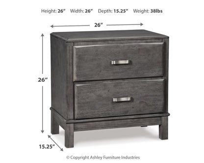 Caitbrook Full Storage Bed, Dresser, Mirror and Nightstand
