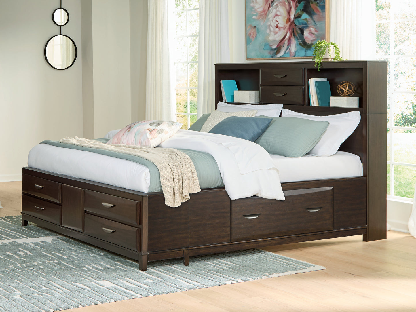 Vanmore California King Storage Bed