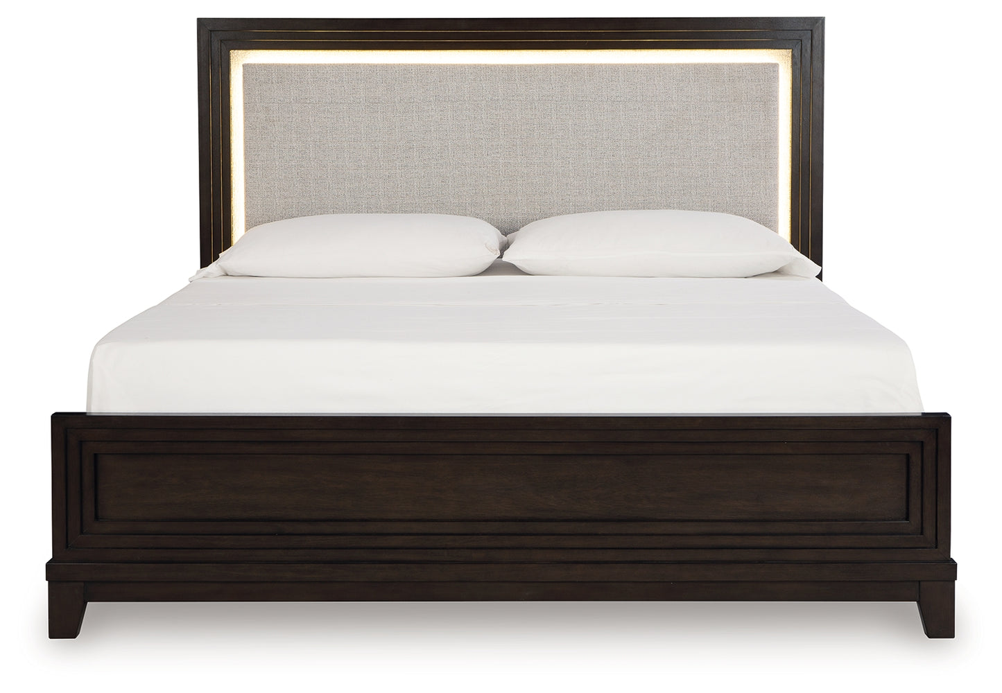 Neymorton King Panel Bed, Dresser, Mirror and Nightstand