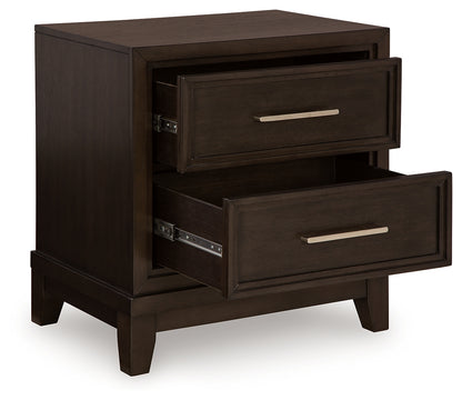 Neymorton King Panel Bed, Dresser, Mirror and Nightstand