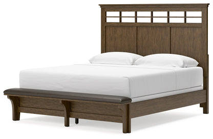 Shawbeck California King Panel Bed, Dresser and Mirror