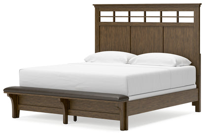 Shawbeck King Panel Bed, Dresser and Mirror