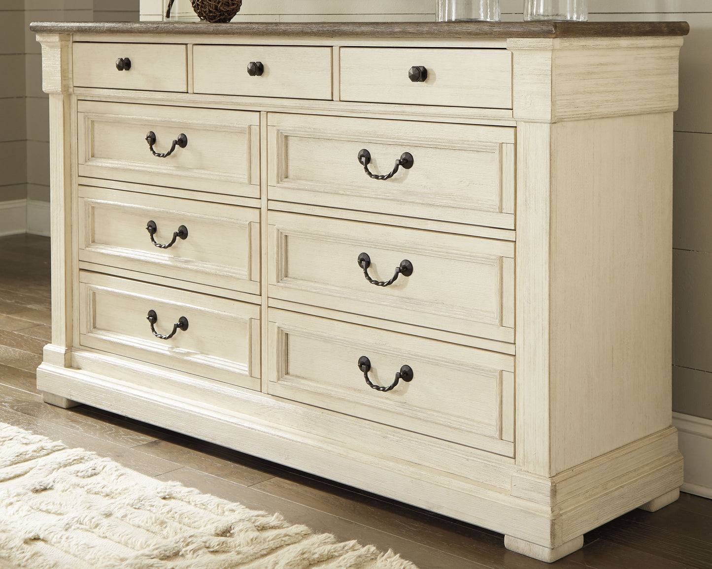 Bolanburg Queen Panel Bed, Dresser and Nightstand