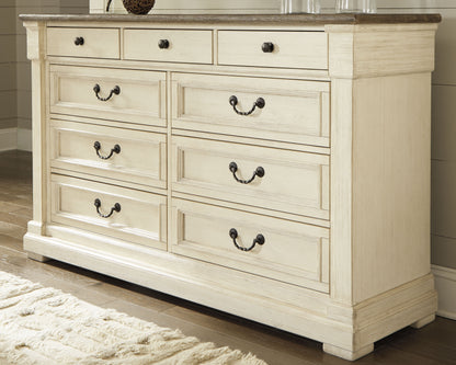 Bolanburg Queen Panel Bed, Dresser, Chest and 2 Nightstands