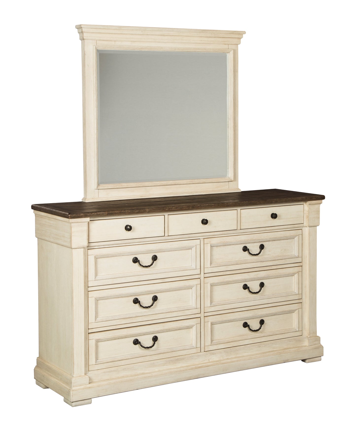 Bolanburg King Panel Bed, Dresser and Mirror