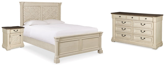 Bolanburg Queen Panel Bed, Dresser and Nightstand