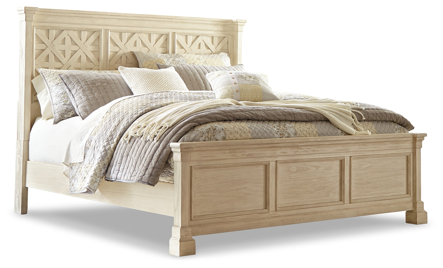 Bolanburg King Panel Bed, Dresser and Mirror