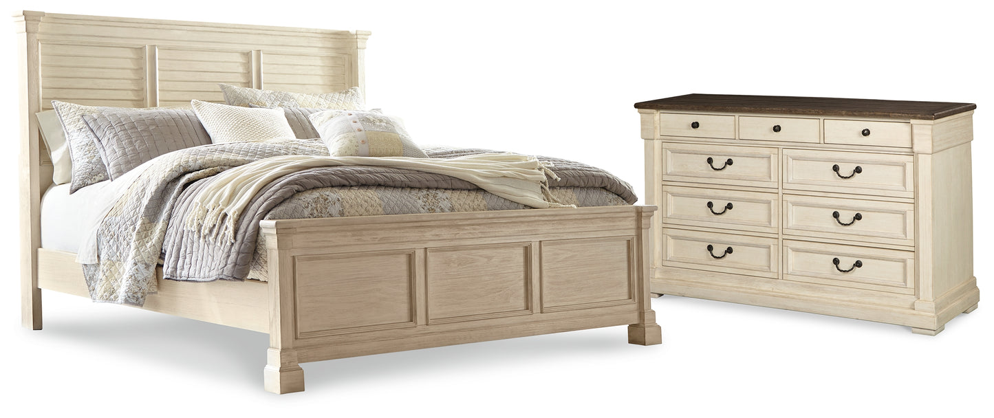 Bolanburg King Panel Bed and Dresser