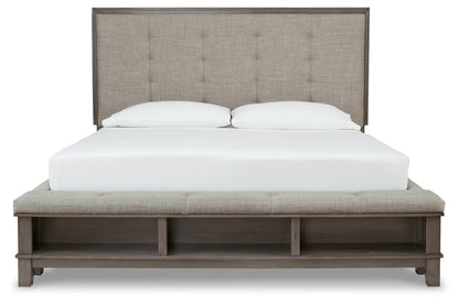 Hallanden California King Panel Bed with Storage