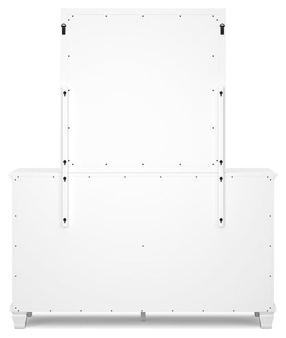 Fortman Full Panel Bed, Dresser and Mirror