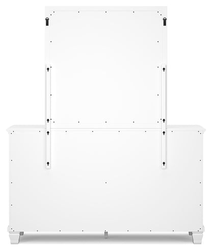 Fortman King Panel Bed, Dresser and Mirror