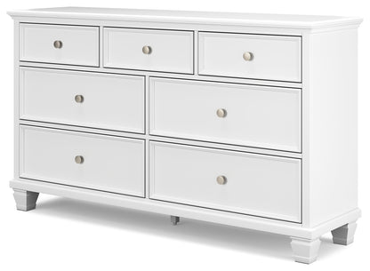 Fortman King Panel Bed, Dresser and 2 Nightstands