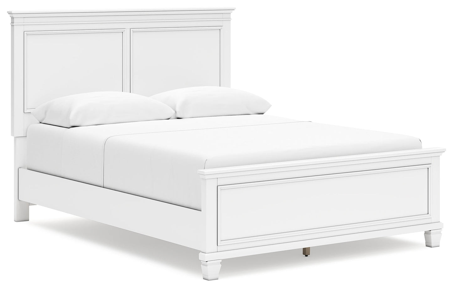 Fortman Queen Panel Bed, Dresser, Mirror and Nightstand