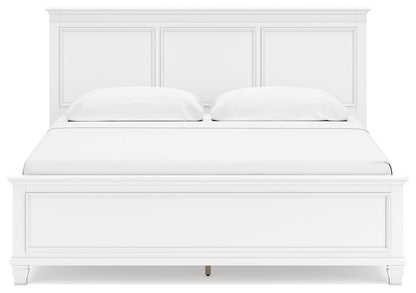 Fortman King Panel Bed, Dresser and Mirror