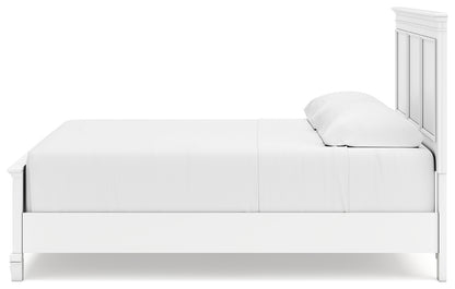 Fortman King Panel Bed, Dresser, Mirror, Chest and 2 Nightstands