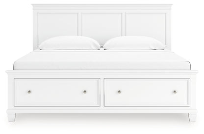 Fortman King Panel Storage Bed