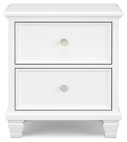 Fortman King Panel Bed, Dresser, Mirror, Chest and 2 Nightstands