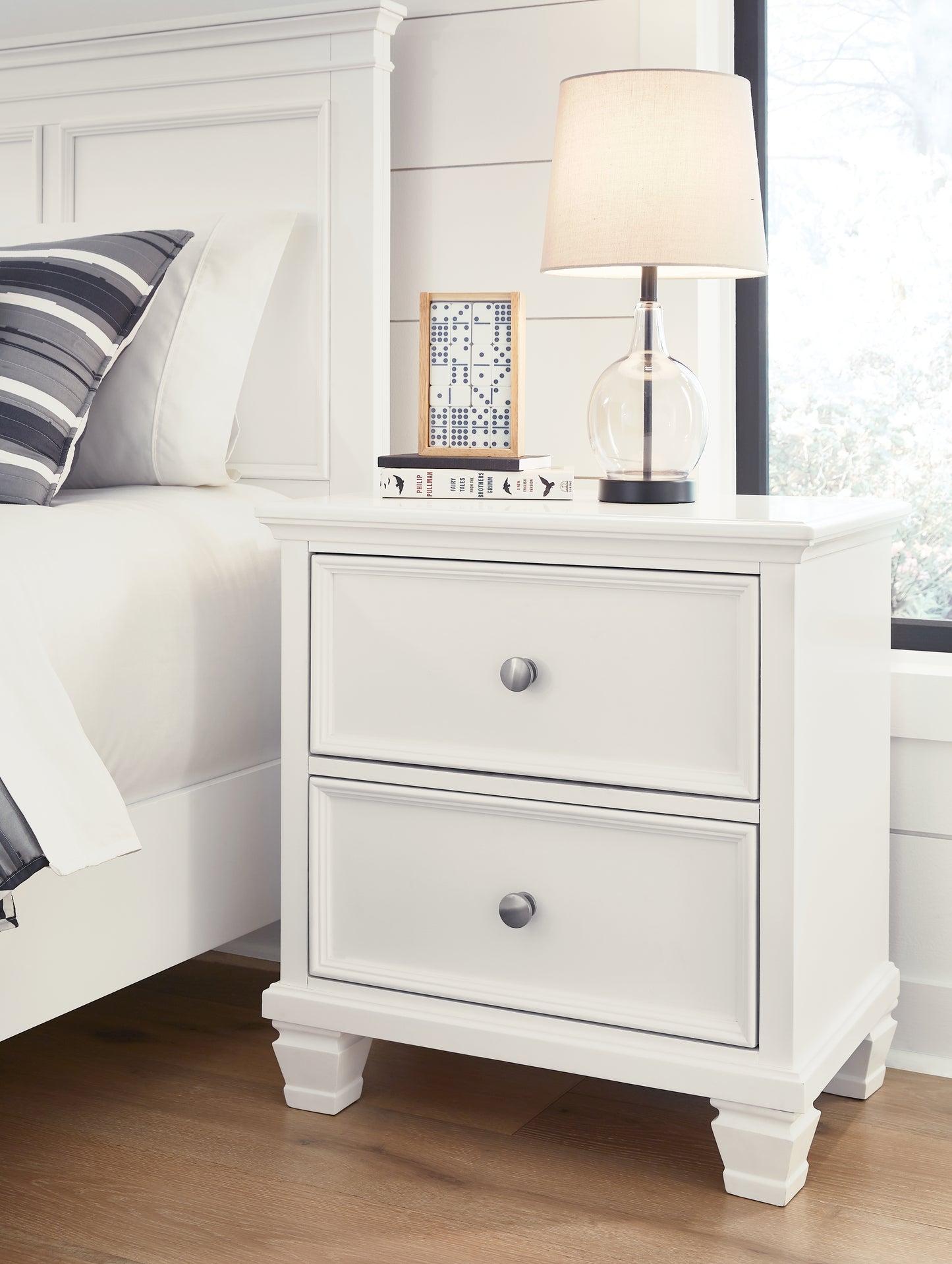 Fortman King Panel Bed, Dresser and 2 Nightstands