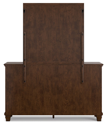 Danabrin Twin Panel Bed, Dresser and Mirror