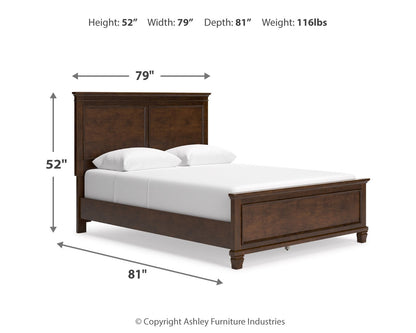 Danabrin Queen Panel Bed, Dresser and Mirror