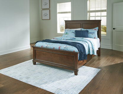 Danabrin Full Panel Bed, Dresser and Mirror