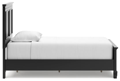 Lanolee Twin Panel Bed, Dresser and Mirror