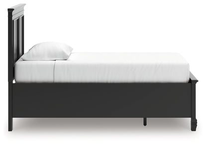 Lanolee Twin Panel Storage Bed