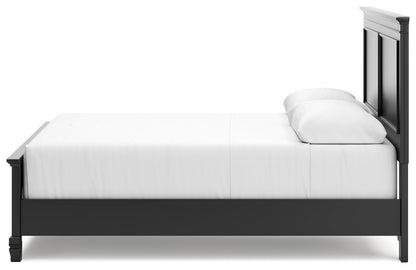 Lanolee Queen Panel Bed, Dresser, Mirror and Nightstand