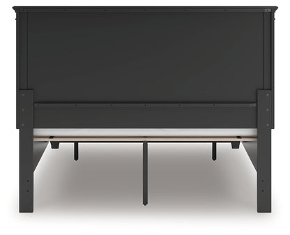 Lanolee Queen Panel Storage Bed
