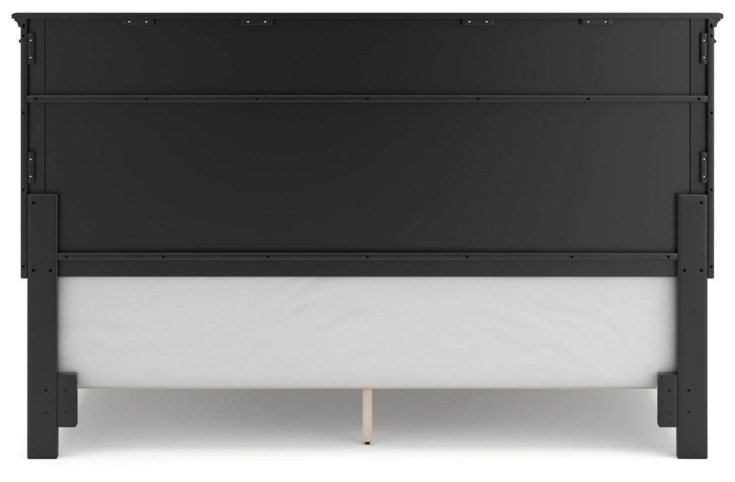 Lanolee California King Panel Bed, Dresser and Mirror