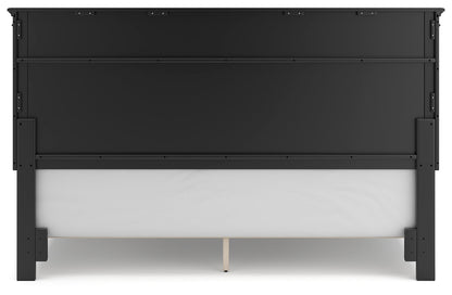 Lanolee California King Panel Bed, Dresser and Mirror