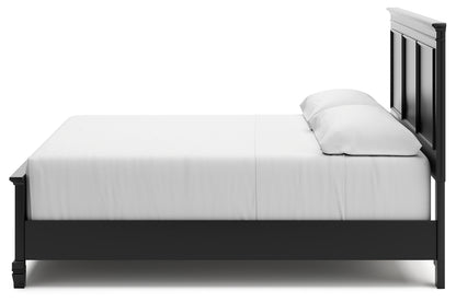 Lanolee King Panel Bed, Dresser, Mirror and 2 Nightstands