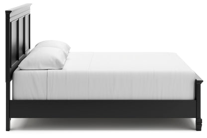 Lanolee King Panel Bed, Dresser, Mirror and 2 Nightstands