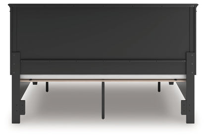 Lanolee King Panel Storage Bed