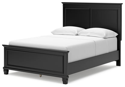 Lanolee Full Panel Bed and Chest