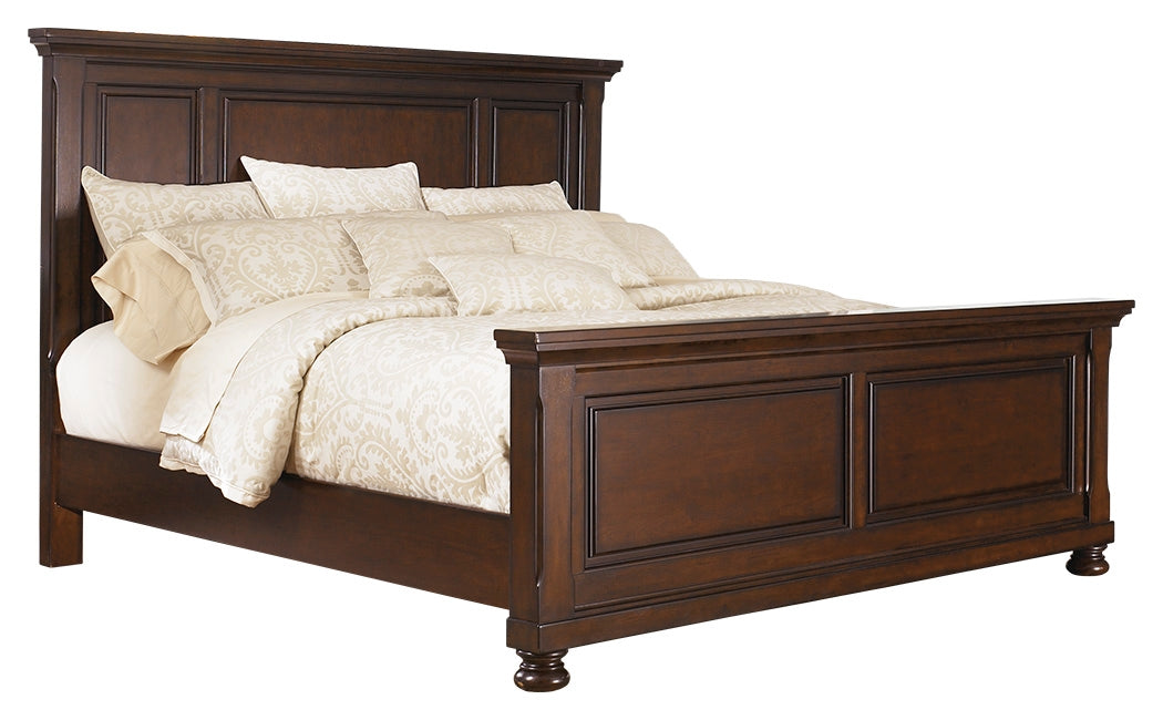 Porter California King Panel Bed, Dresser and Mirror