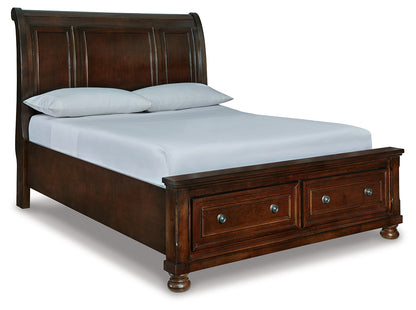 Porter Queen Sleigh Bed, Dresser, Mirror, Chest and Nightstand