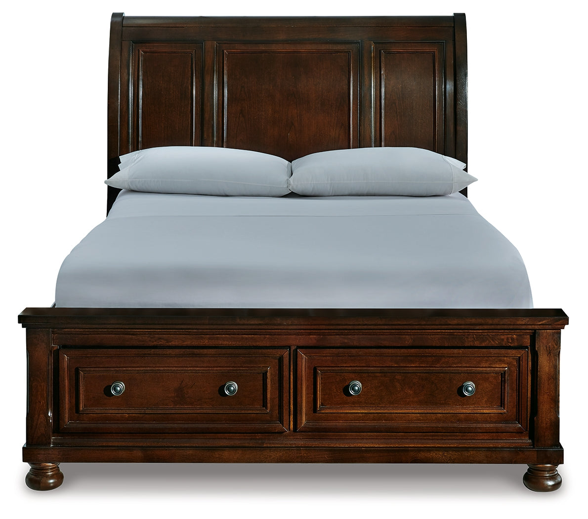 Porter Queen Sleigh Bed, Dresser, Mirror, Chest and Nightstand