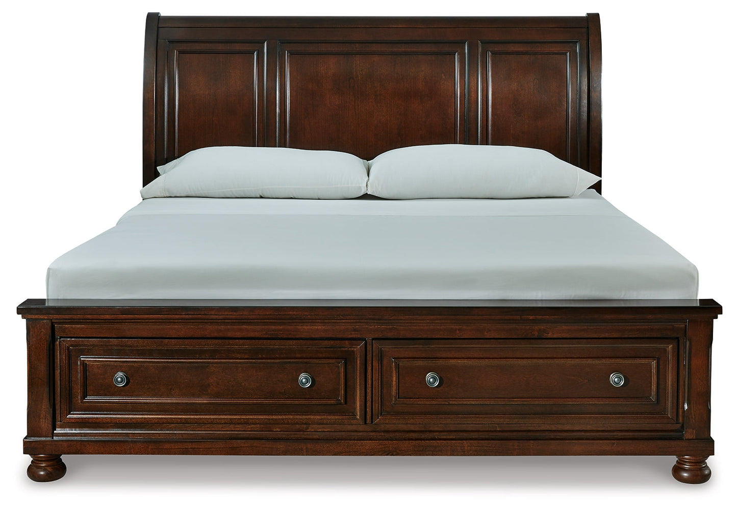 Porter California King Sleigh Bed, Dresser, Mirror and Nightstand