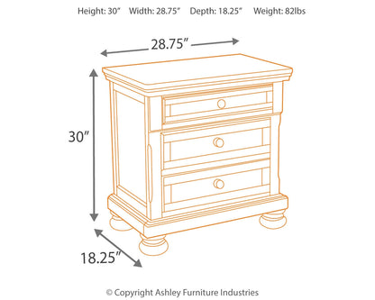 Porter Queen Panel Bed, Dresser, Mirror, Chest and 2 Nightstands