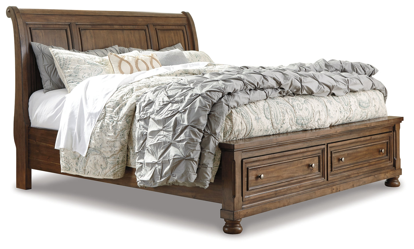 Flynnter King Bed, Dresser, Chest and 2 Nightstands