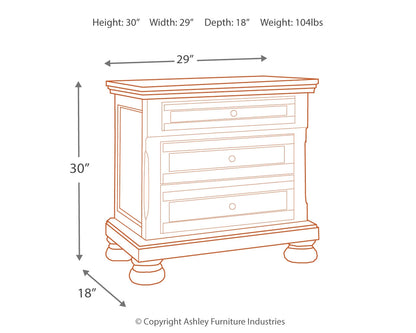 Flynnter Nightstand