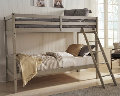 Lettner Twin/Twin Bunk Bed with Ladder