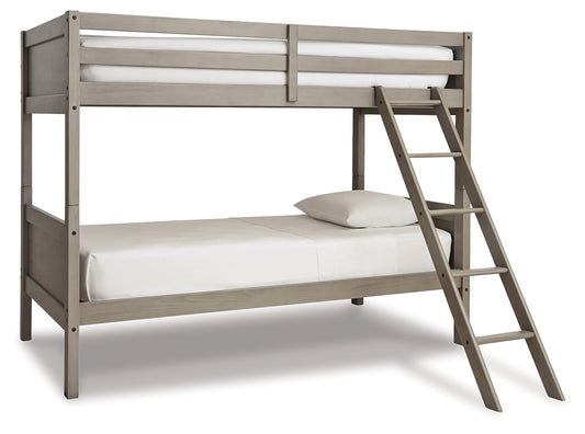 Lettner Twin/Twin Bunk Bed with Ladder